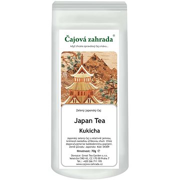 

Čajová zahrada - Japan Kukicha - zelený čaj, 70 g
