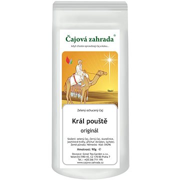 

Čajová zahrada - Král pouště - zelený ochucený čaj, 500 g