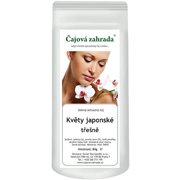 

Čajová zahrada - Květy japonské třešně - zelený ochucený čaj, 500 g