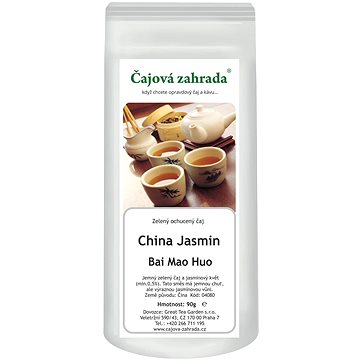 

Čajová zahrada - China Jasmín Bai Mao Huo - jasmínový čaj, 500 g
