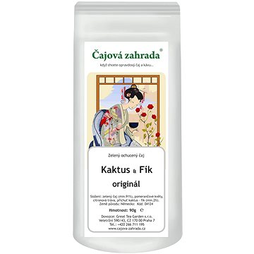 

Čajová zahrada - Kaktus & Fík - zelený ochucený čaj, 90 g