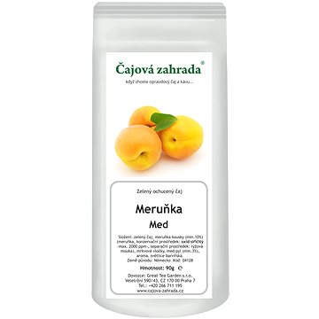 

Čajová zahrada - Meruňka & Med - zelený ochucený čaj, 90 g