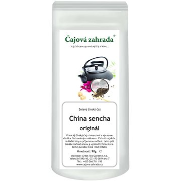 

Čajová zahrada - China Sencha - zelený čaj, 500 g