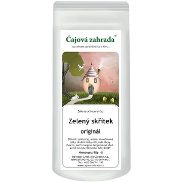 

Čajová zahrada - Zelený skřítek - zelený ochucený čaj, 500 g
