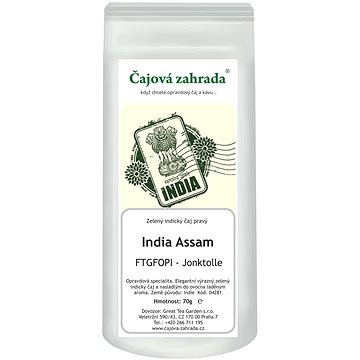 

Čajová zahrada - India Assam FTGFOPI Joonktollee - zelený čaj, 500 g