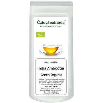 

Čajová zahrada - India Darjeeling Ambootia Green Organic - zelený čaj, 500 g