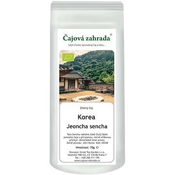 

Čajová zahrada - Korea Jeoncha Sencha - zelený čaj, 500 g