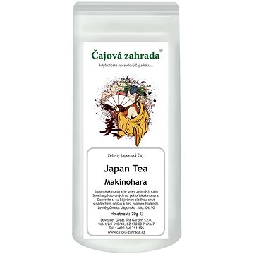 

Čajová zahrada - Japan Makinohara - zelený čaj, 500 g