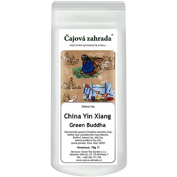 

Čajová zahrada - China Yin Xiang & Green Buddha zelený čaj, 70 g