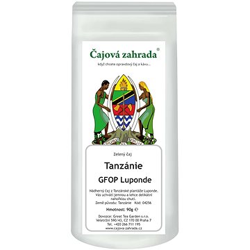 

Čajová zahrada - Tanzánie Luponde - zelený čaj, 90 g