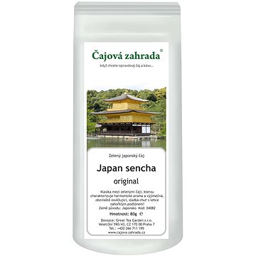 

Čajová zahrada - Japan Sencha - zelený čaj, 80 g