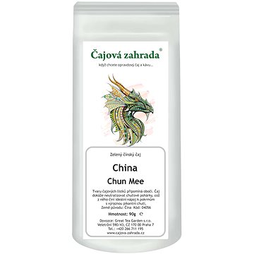 

Čajová zahrada - China Chun Mee - zelený čaj, 90 g