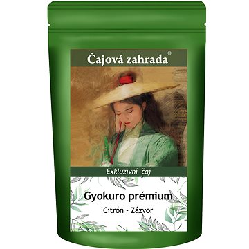 

Čajová zahrada - Japan Gyokuro Prémium - Zázvor/Citron - zelený ochucený čaj, 50 g