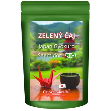 

Čajová zahrada Japan Gyokuro Saemidori BIO - zelený čaj 50 g