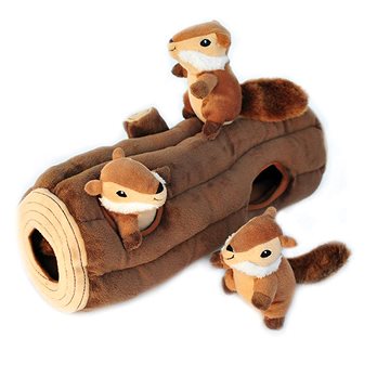 

ZippyPaws Burrow Veverky v kmeni