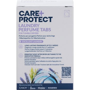 

CARE + PROTECT Parfémové tablety na prádlo do sušičky