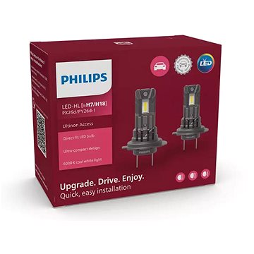 

PHILIPS Ultinon Access 2500 H7/H18, 12 V
