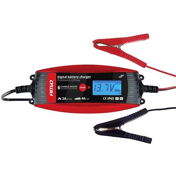 

Nabíječka autobaterií digitální 6V/12V - 2A/4A