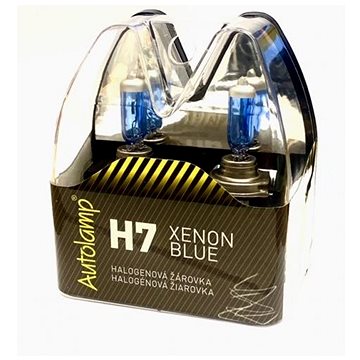 

AUTOLAMP Krabička H7 12V 55W PX26d XENON BLUE 2ks