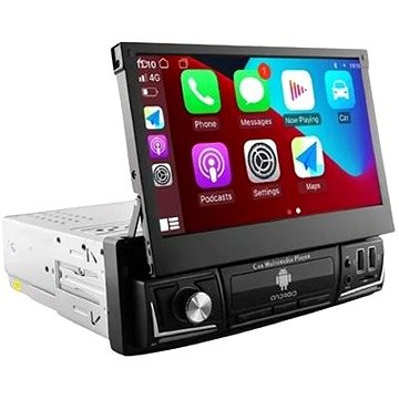 

HIZPO Výsuvné 1DIN Autorádio s Android, GPS Navigace, Bluetooth, WiFi, ISO připojení