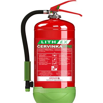 

Červinka Hasicí přístroj na lithiové baterie 6 l s revizí