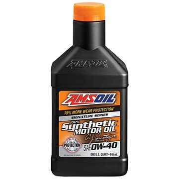 

AMSOIL Plně syntetický motorový olej Signature Series 0W-40 946 ml (1 quart)