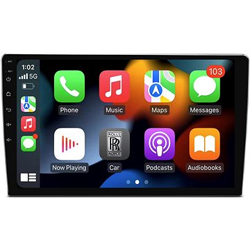 

Ossuret Dotykové 9" Autorádio s Android Auto, Apple CarPlay, GPS Navigace, Bluetooth, USB, WiFi