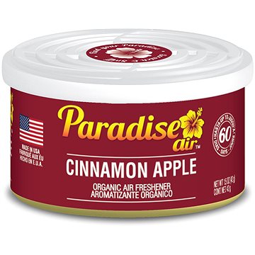 

Paradise Air Organic Air Freshener, vůně Cinammon Apple (Jablečný štrůdl)