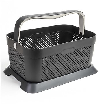 

Rati Luxusní nákupní košík do auta, Rati Basket, Grey Titan