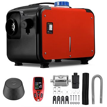 

Sunster Nezávislé topení do auta 8000 W, 12 V, dálkový ovladač, nízká spotřeba