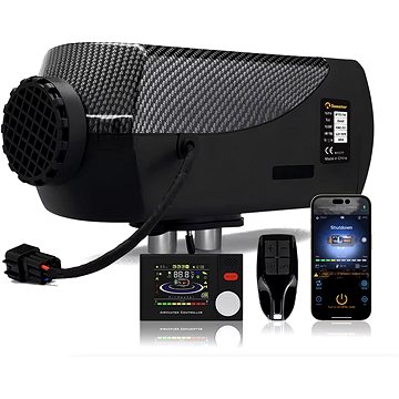 

Sunster Nezávislé topení Car Heater 8 kW 12/24V, Bluetooth aplikace, ovladač, vlastní naftový okruh