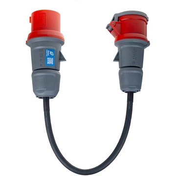

SECTRON Redukce CEE 5pin 1 6A - CEE 5pin 32 A 400 V 0,4 metrů