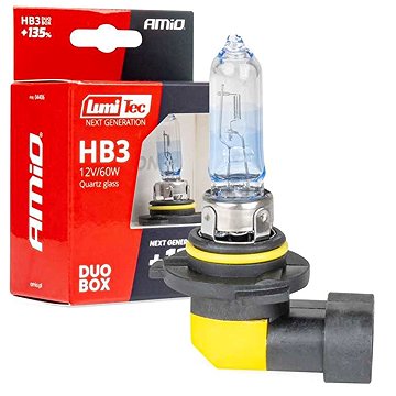 Amio LumiTec HB3 12V 60 W P20 + 135% 2 ks