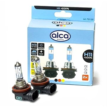 Amio ALCA H11 12V 55 W PX26d + 200% E-homologace