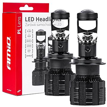 Amio Žárovka LED H7 12V-24V projekční, 2 ks