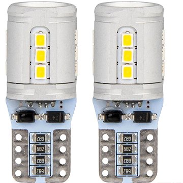 AMIO LED CANBUS 12V/24V 5W W2,1x9,5d čiré, 2 ks