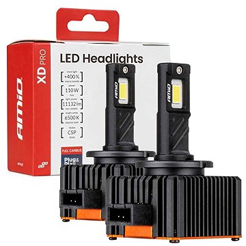 AMIO LED žárovky D1S/D1R 5566 LM FULL CANBUS, 2 ks