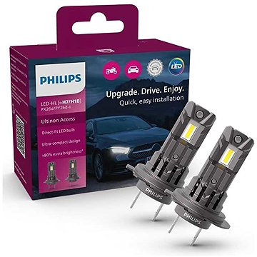 Philips LED H7/H18 12V 16W PX26d/PY26d-1Ultinon Access