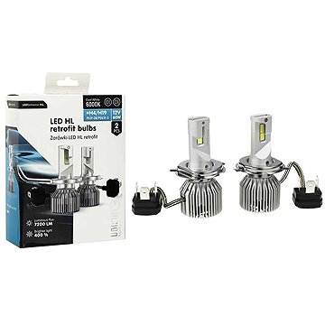 Carmotion LED žárovka H4/H19 12V 60W 7200lm VISION, 2 ks