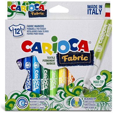 

Carioca Fabric fixy na textil 12 ks