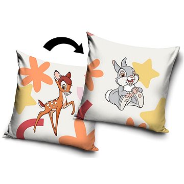 

Carbotex Polštářek Bambi a zajíček Dupík 40 × 40 cm
