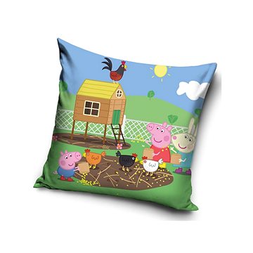 

Carbotex Polštářek Prasátko Pepina Slepičí farma 40 × 40 cm