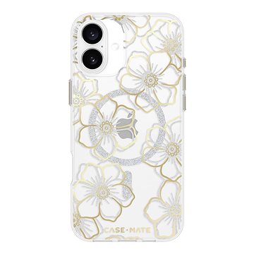 

CaseMate Floral Gems Gold Magsafe iPhone 16 Plus