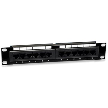 

CTnet 10“ Patch panel 12port UTP cat.5e