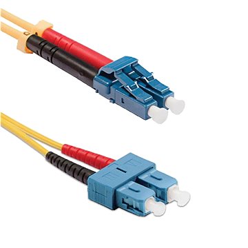 

Ctnet optický patch kabel SC-LC 9/125 OS2, 1m