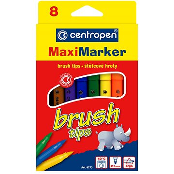 

CENTROPEN značkovač brush 8773 8 ks
