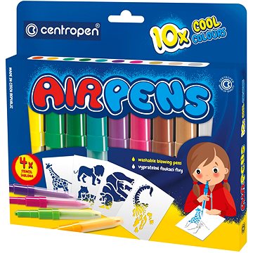 CENTROPEN Air Pens 1500, foukací, Cool, balení 10 ks