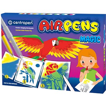 CENTROPEN Air Pens 1549, foukací, magic, balení 11 ks