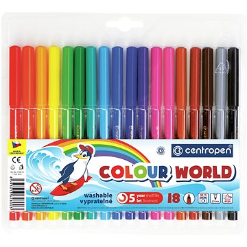 CENTROPEN popisovače RED 7550 18 ks
