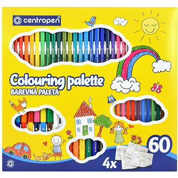 CENTROPEN colouring palette 9396 set